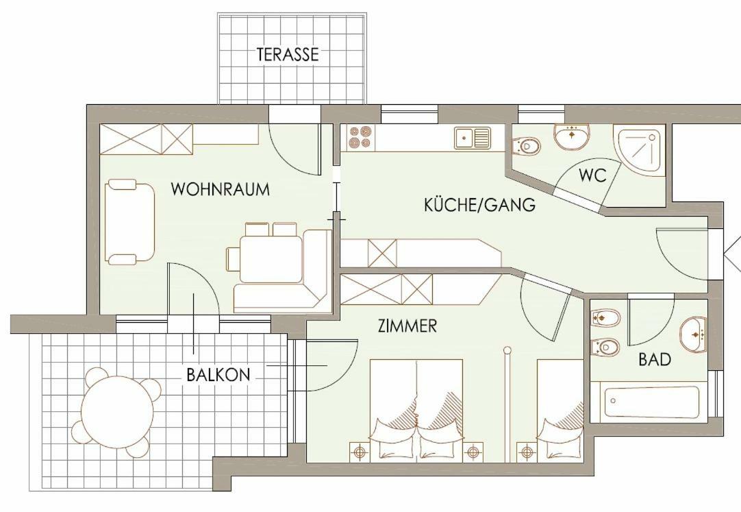 Apartmán Huetterhof Tirol Exteriér fotografie